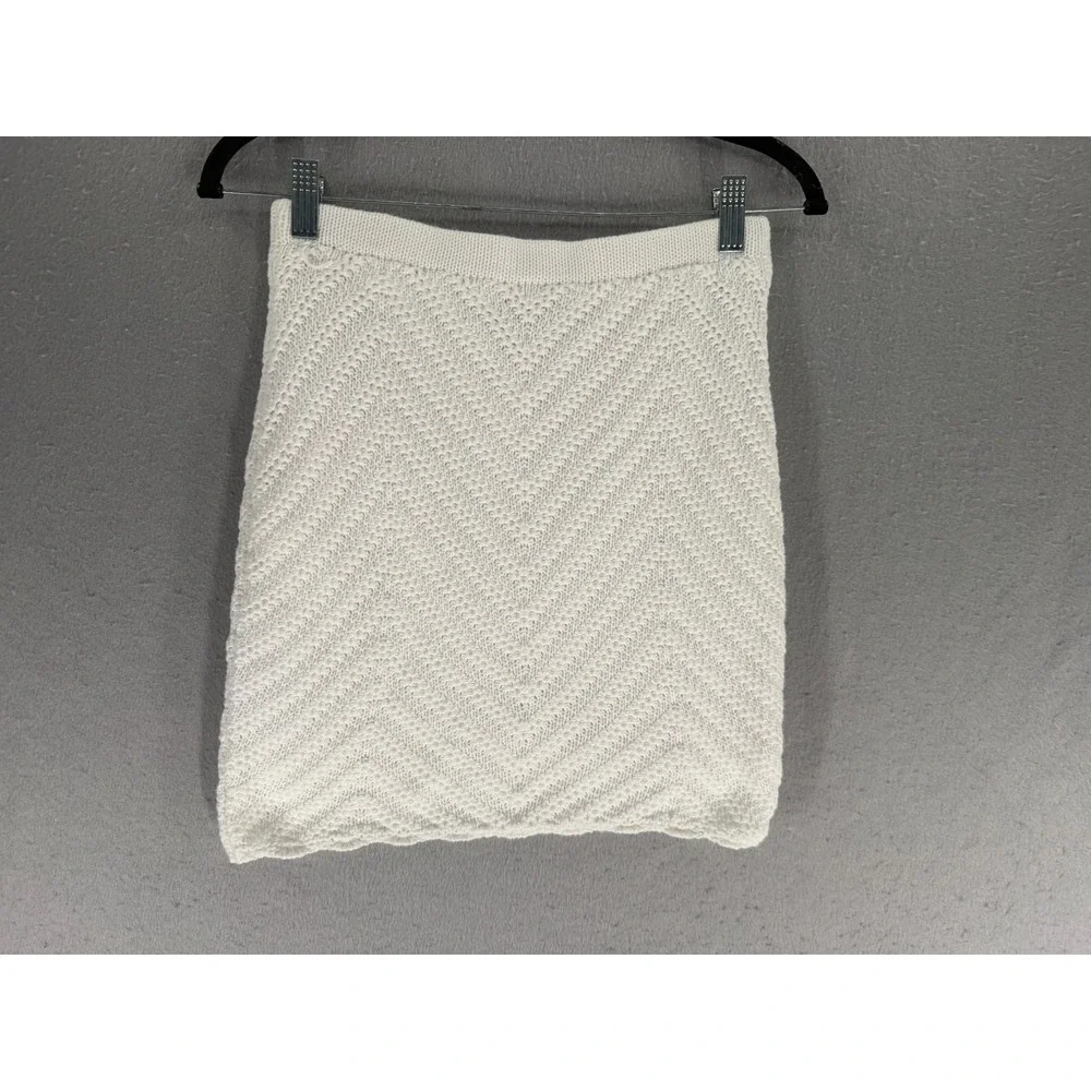 Hollister Mini Skirt Womens S White Crochet Ultra High Rise Y2K Coquette Coastal
